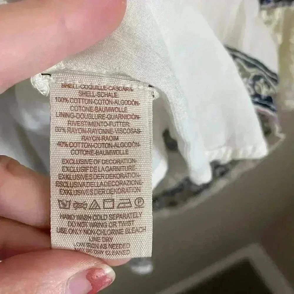 Free People Nomad Child Dress Ivory‎ Size Small
